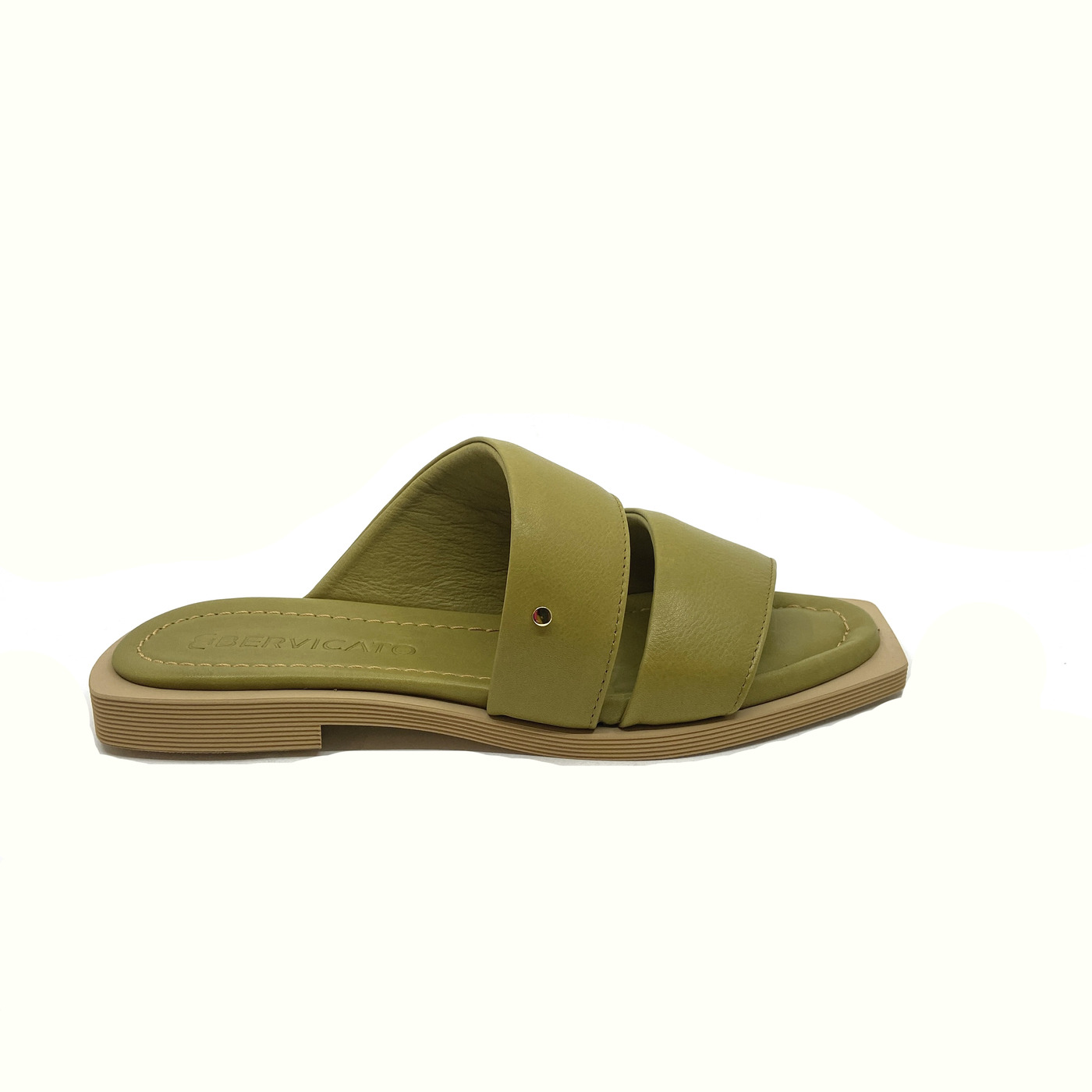 Angelo Bervicato slipper groen