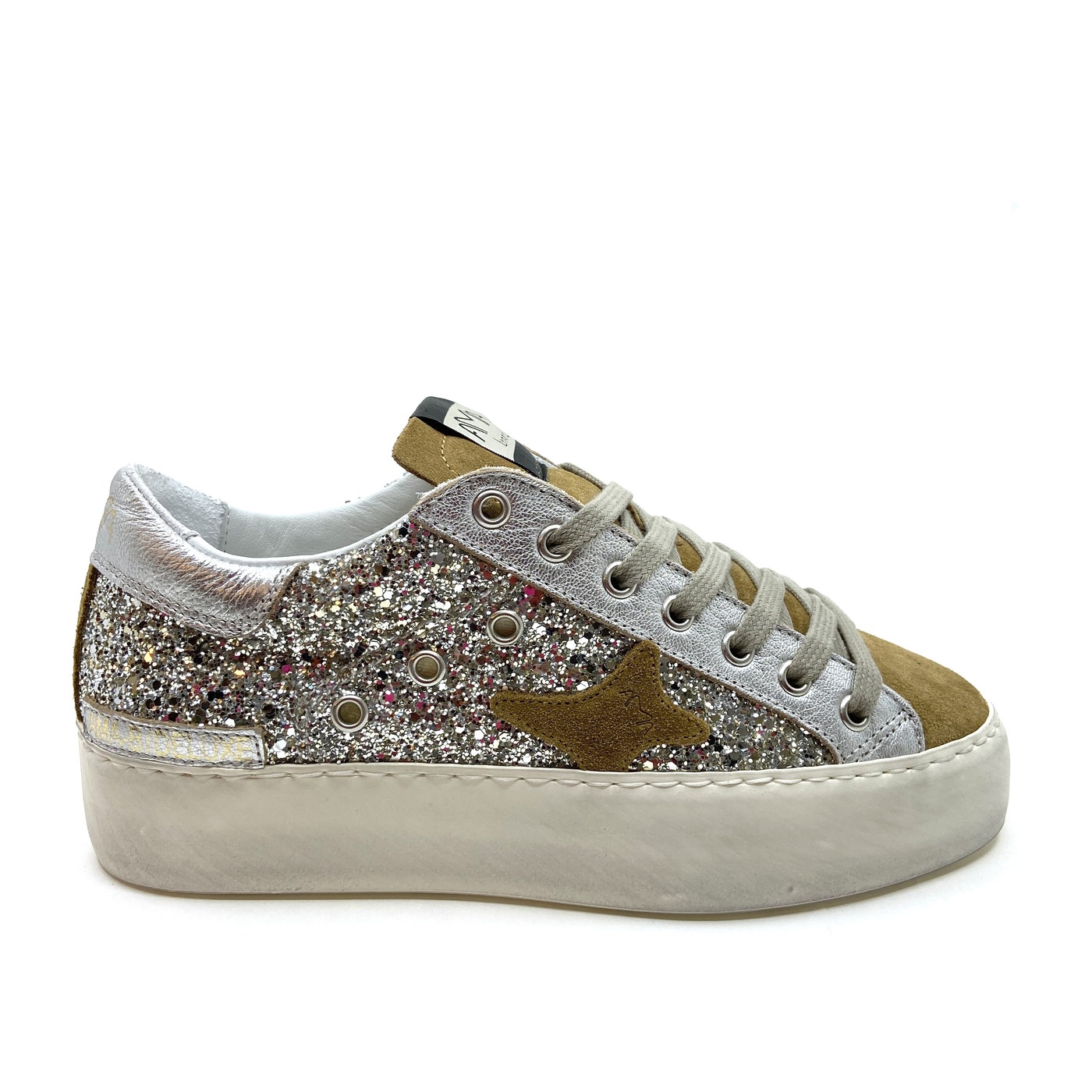 Ama Brand sneaker zilver
