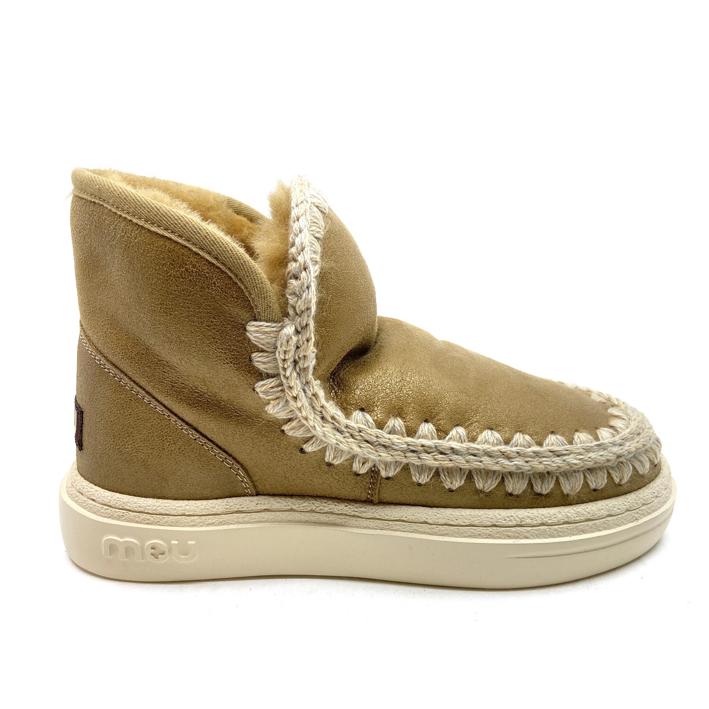Mou enkellaars beige