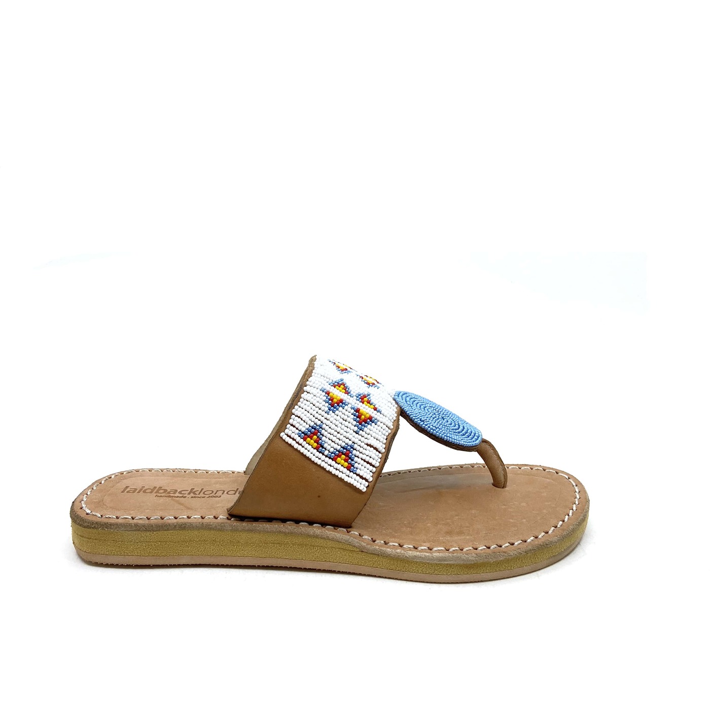 Laidback London slipper blauw