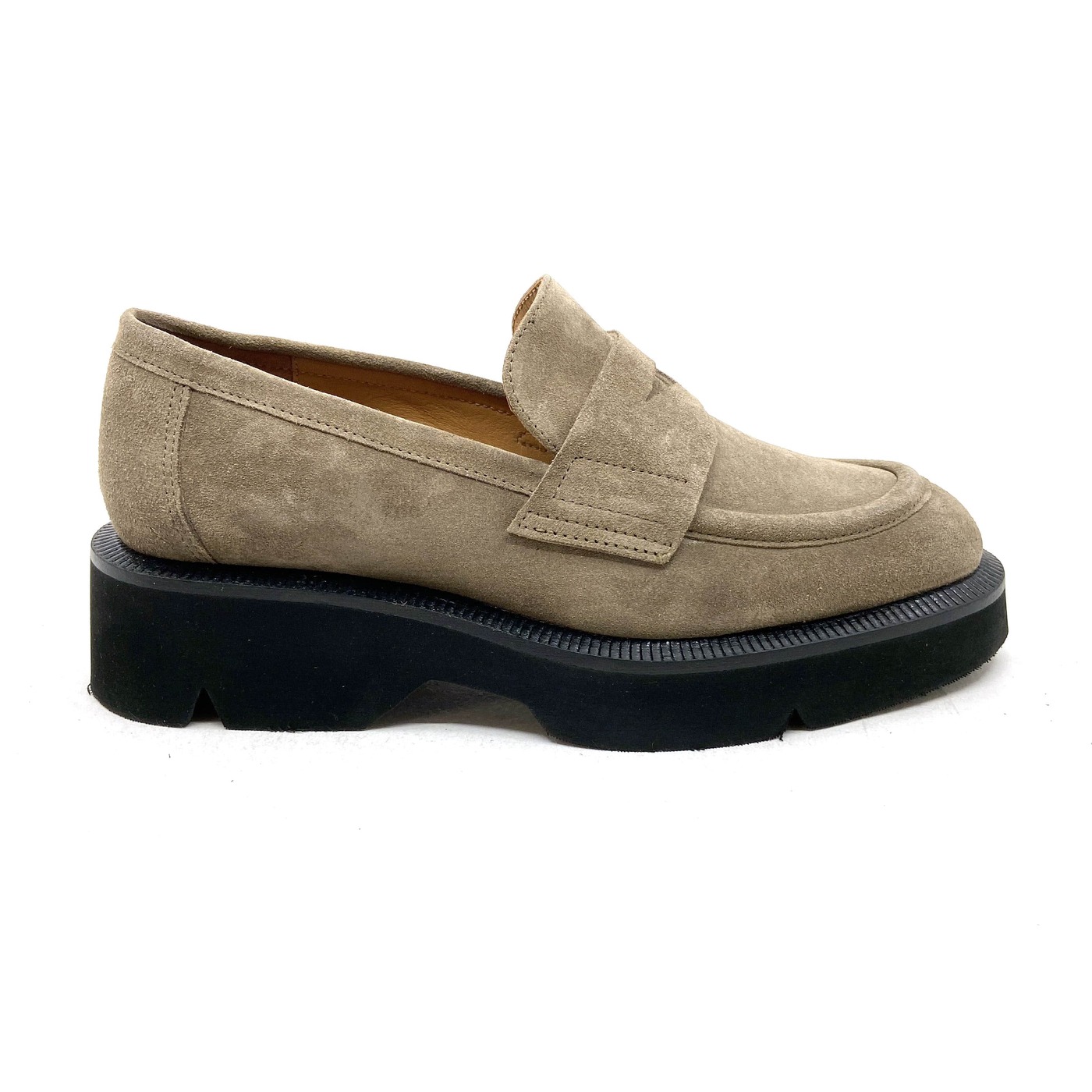 Angelo Bervicato moccasin grijs