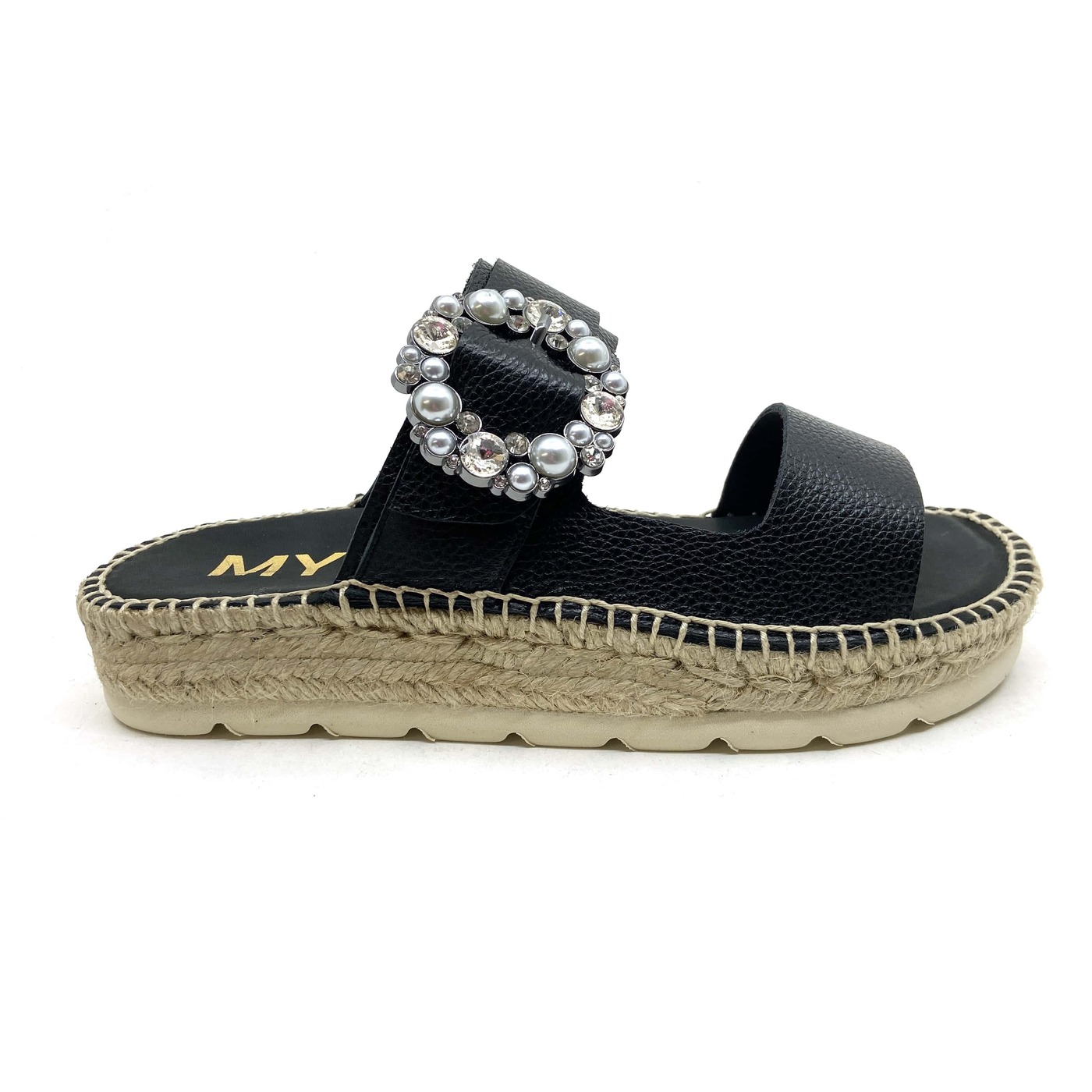 Maypol slipper zwart