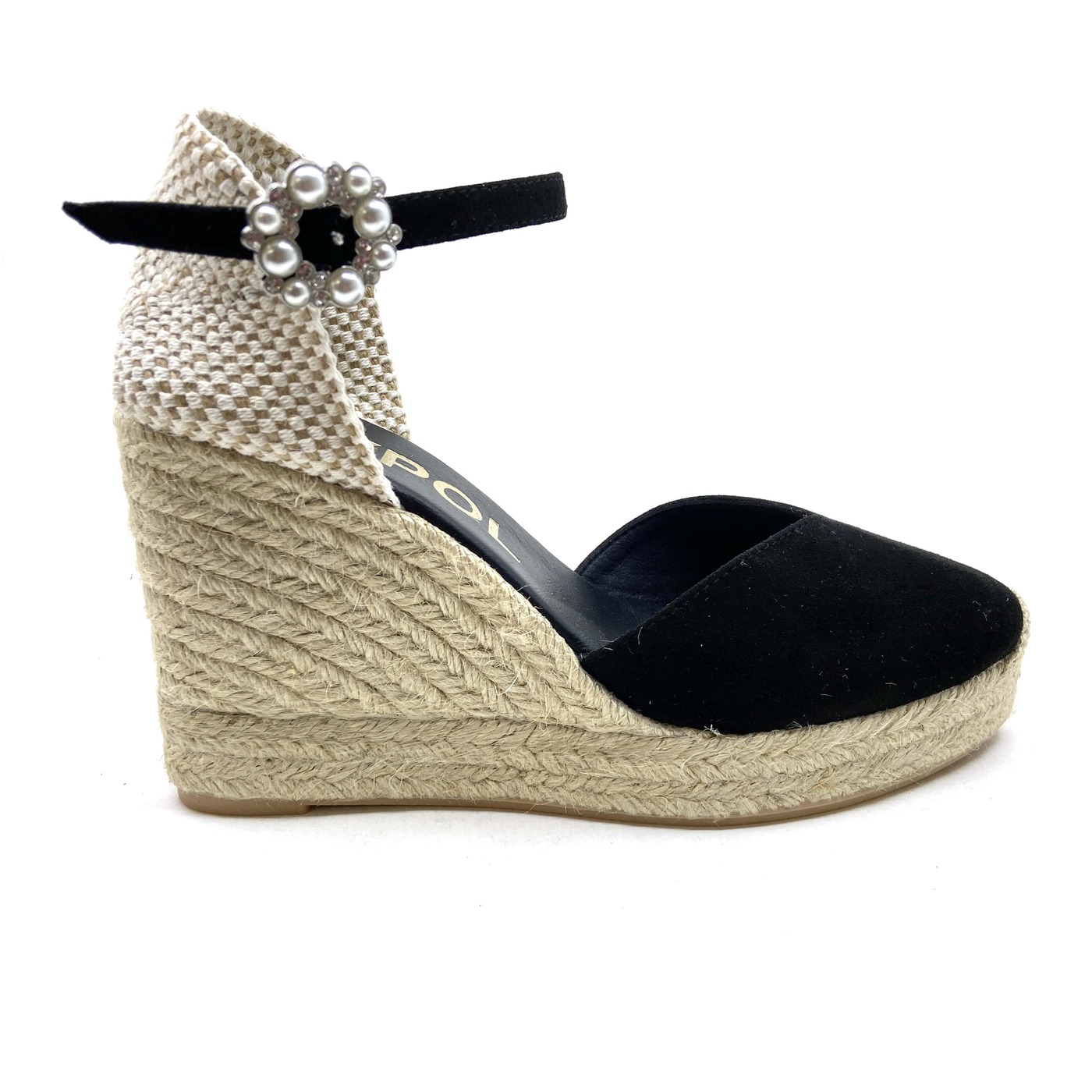 Maypol espadrilles zwart