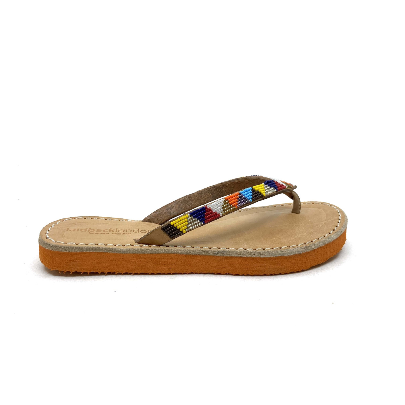 Laidback London slipper oranje