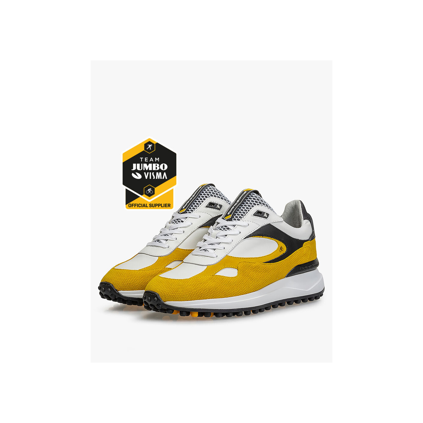 Floris Van Bommel sneaker geel