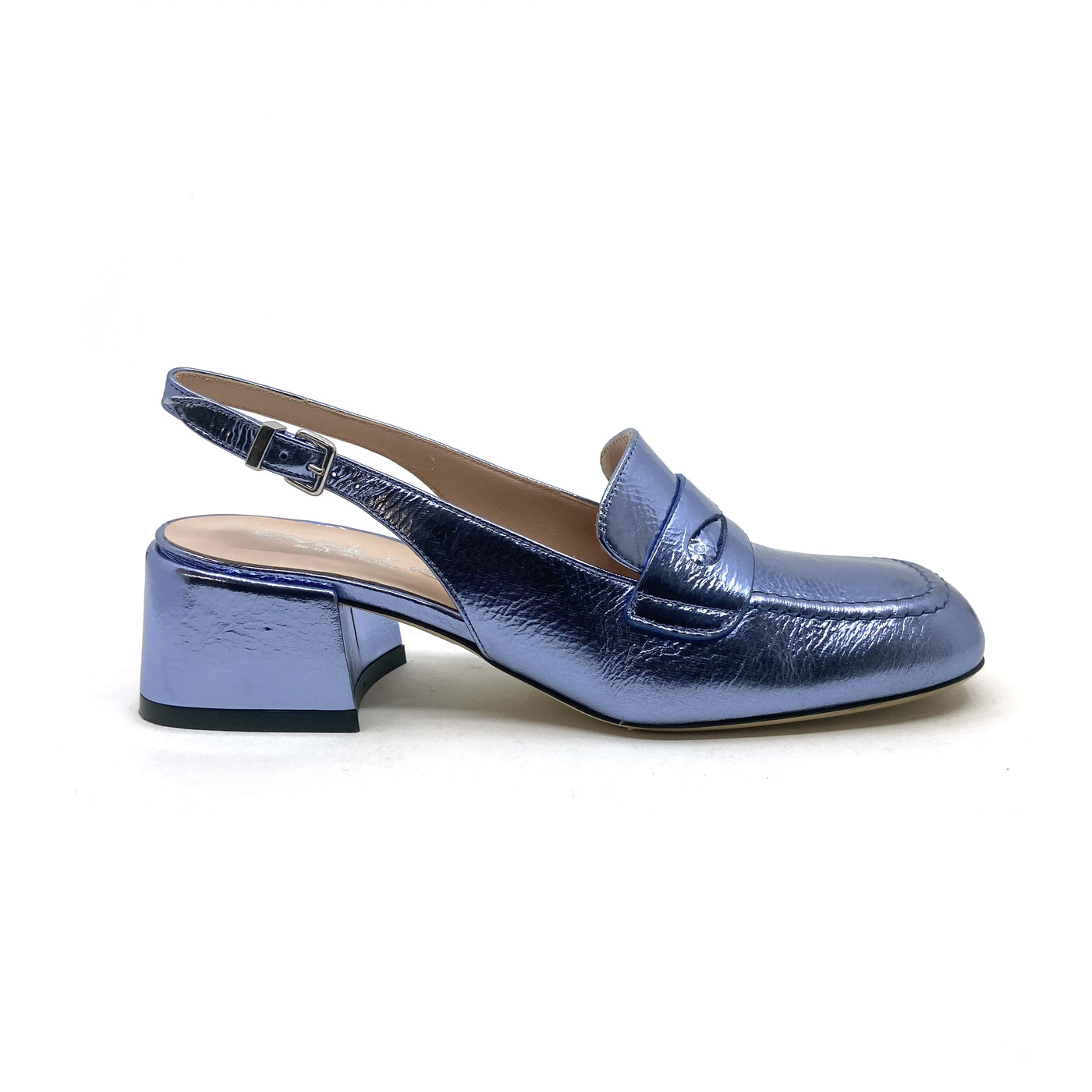 Evaluna pump blauw