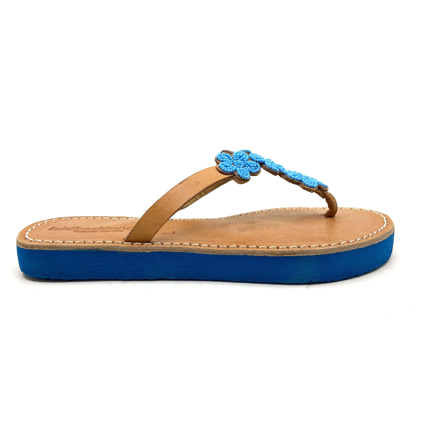 Laidback London slipper blauw