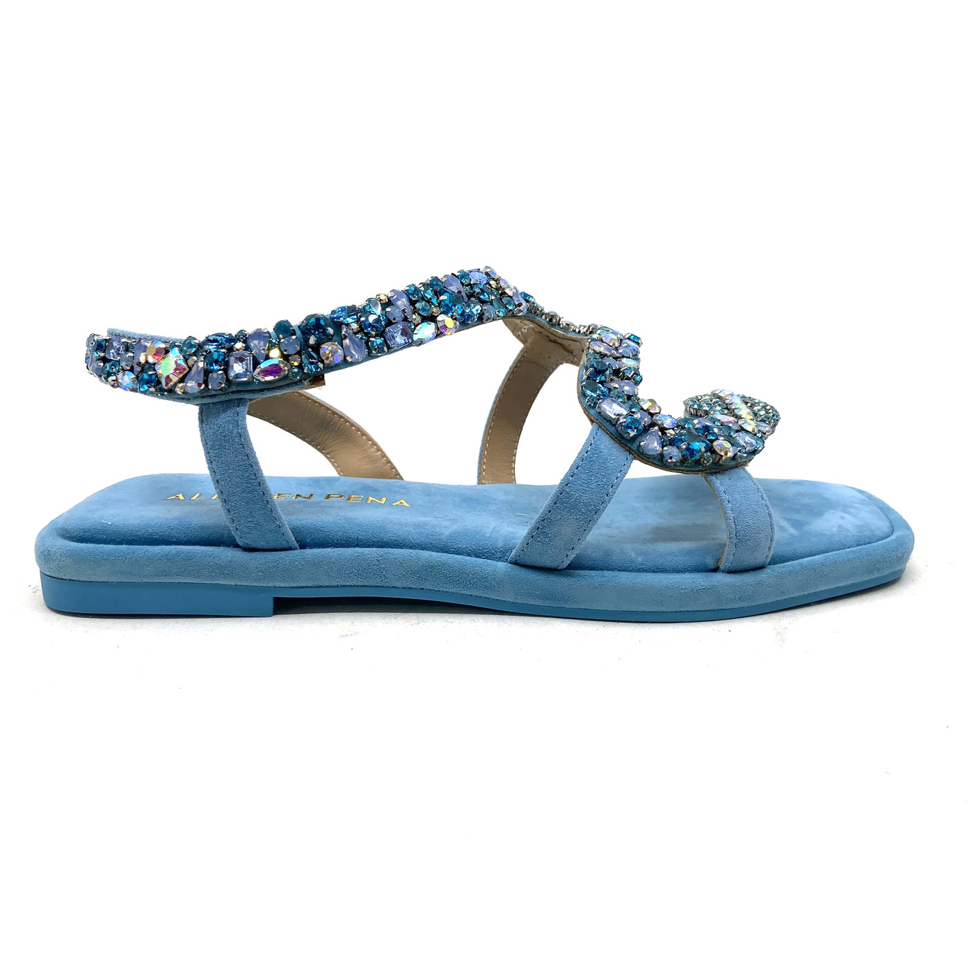 ALMA & PENA sandaal blauw