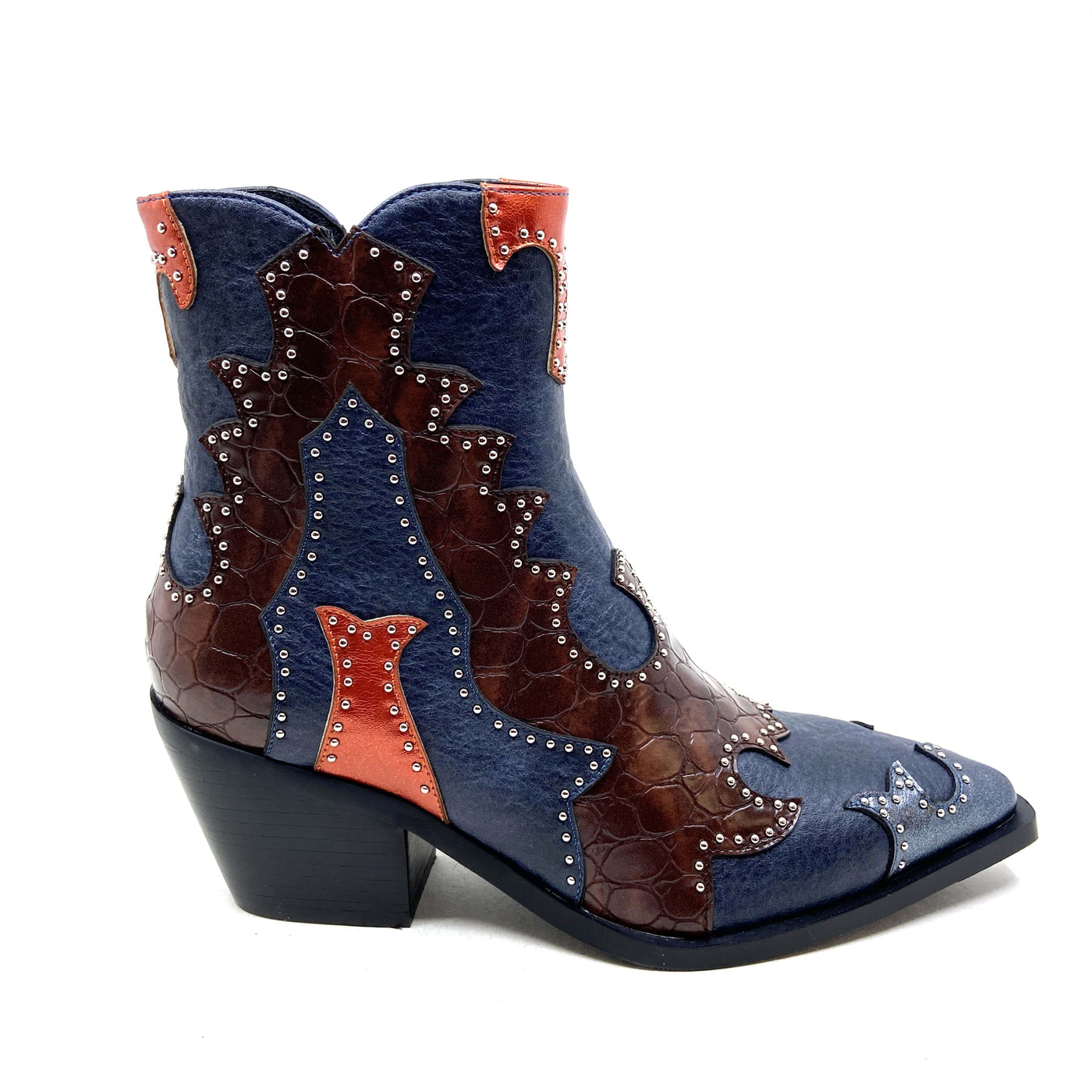 Noa Harmon enkellaars blauw