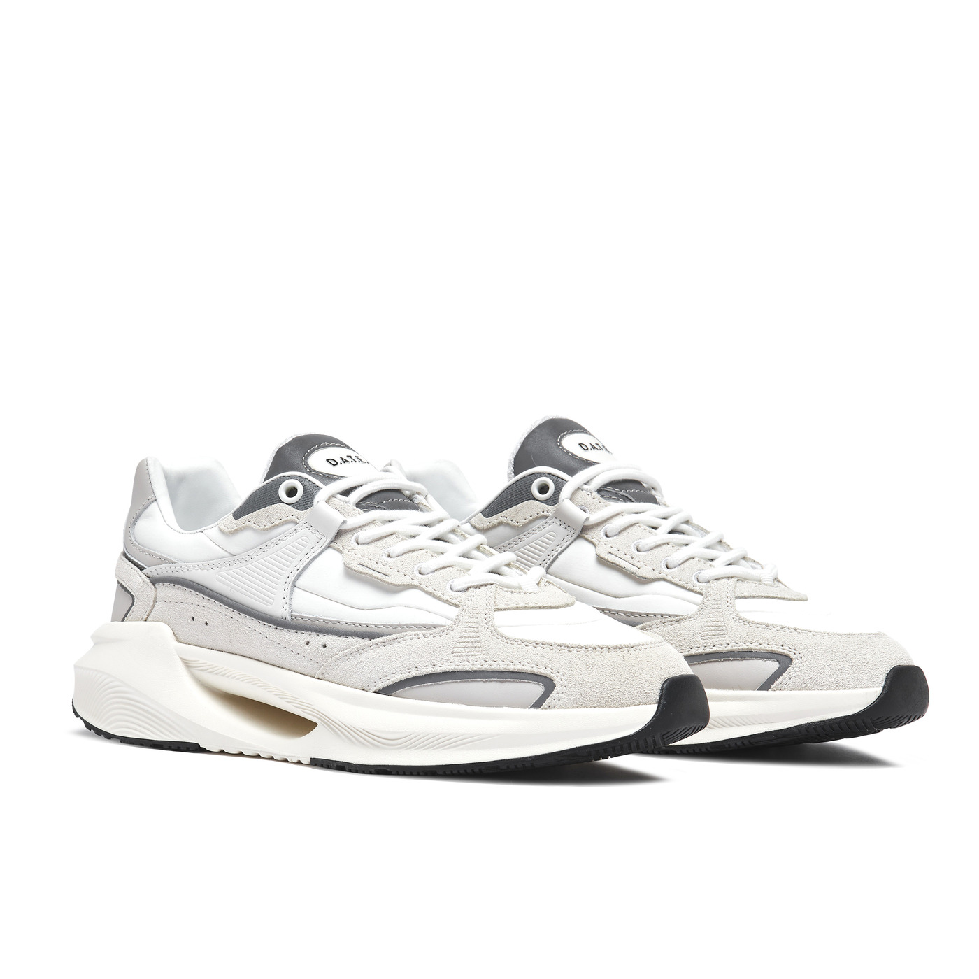 D.a.t.e. sneaker wit