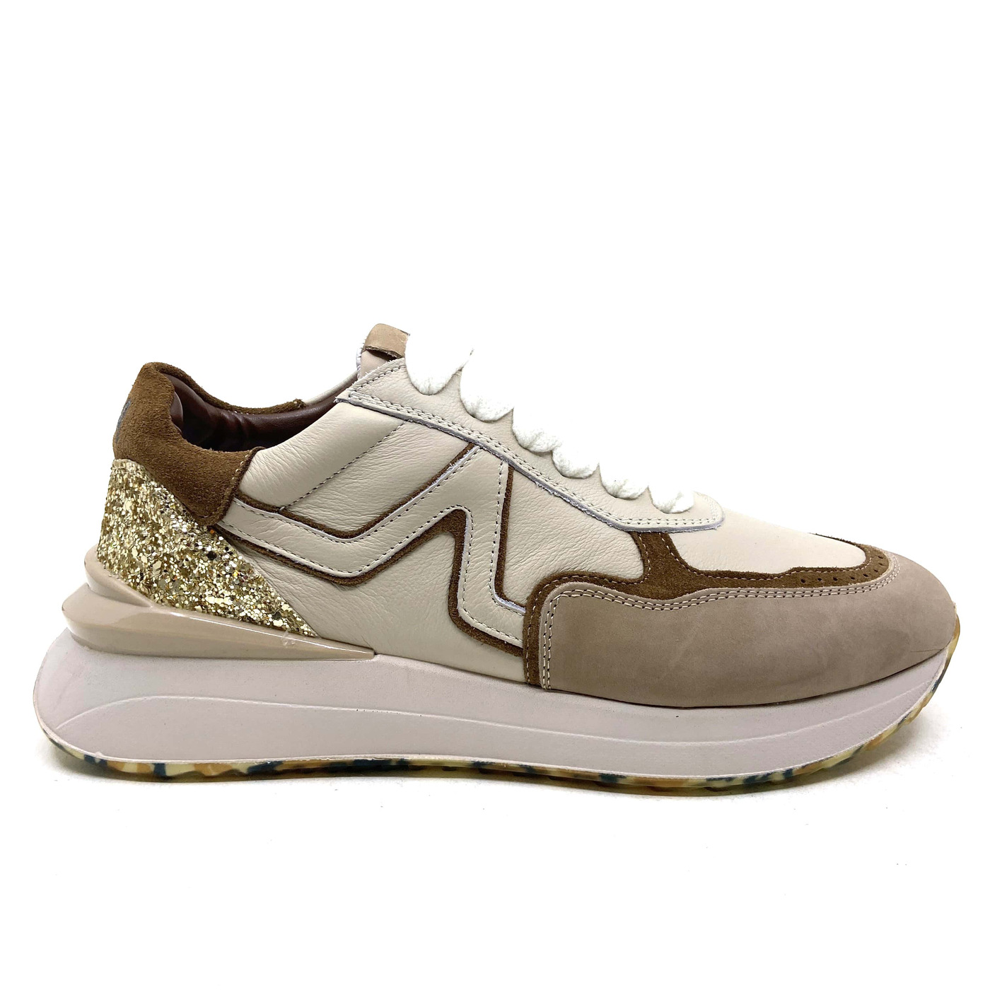 Accademia 72 sneaker beige