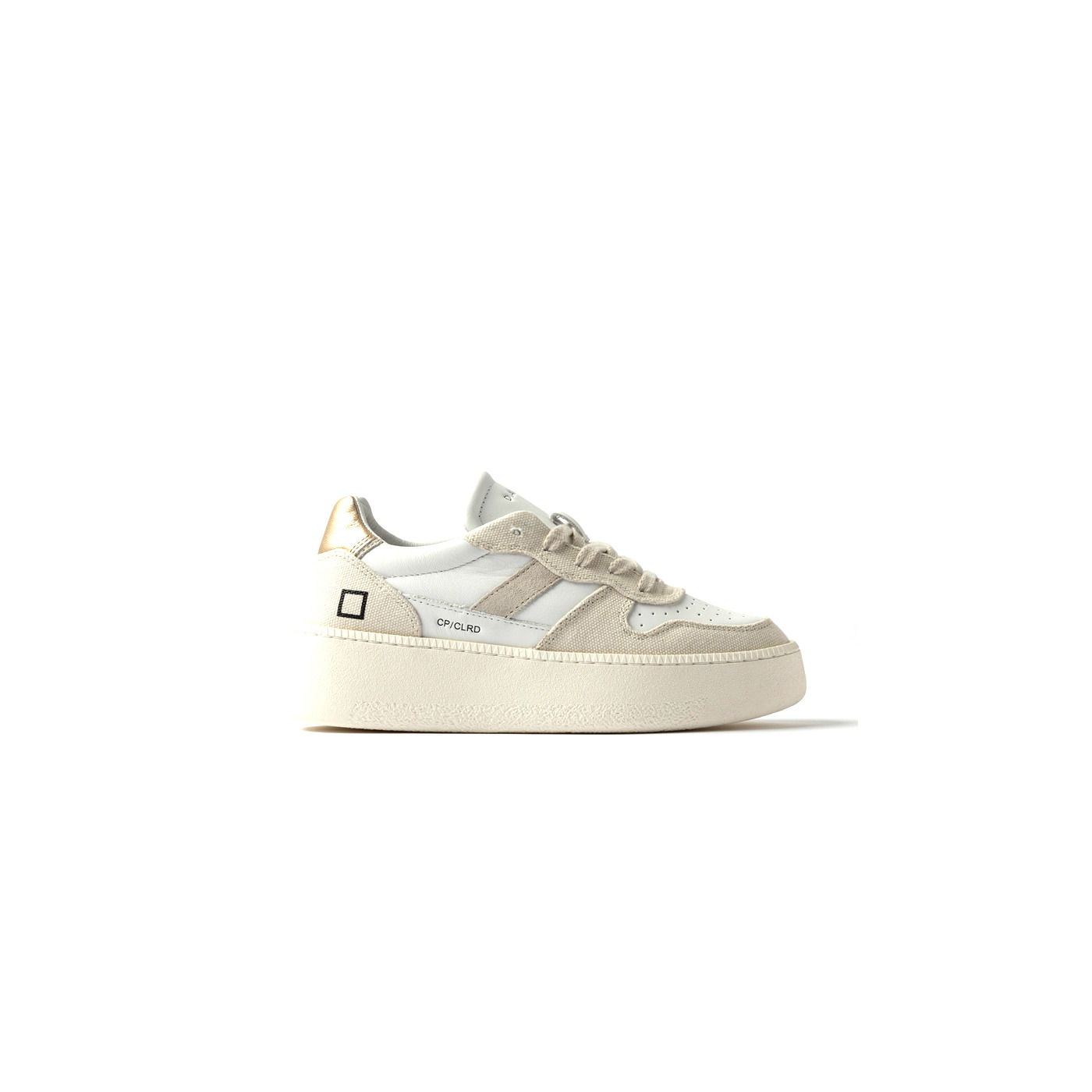D.a.t.e. sneaker wit