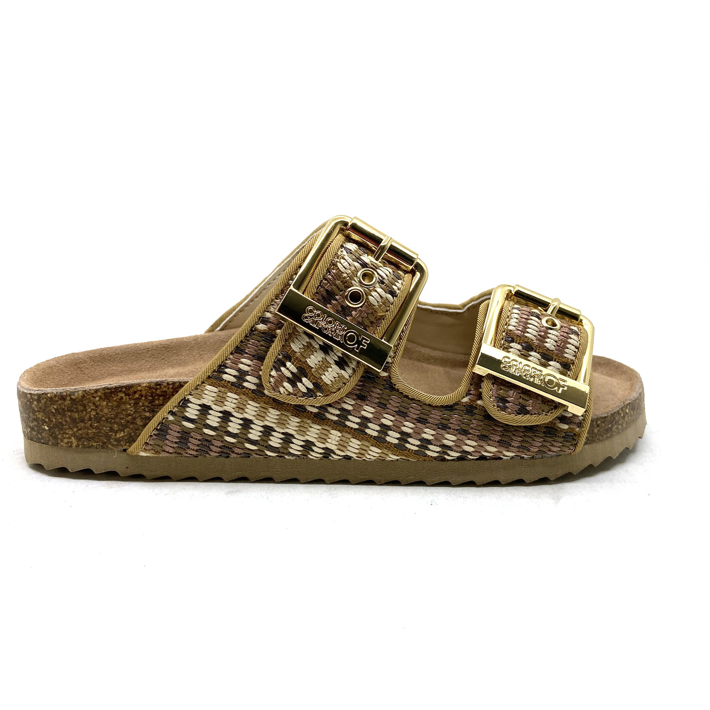COLORS OF CALIFORNIA slipper naturel