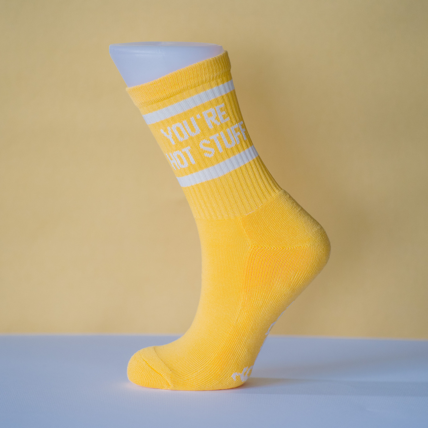 Pepper Socks dames geel