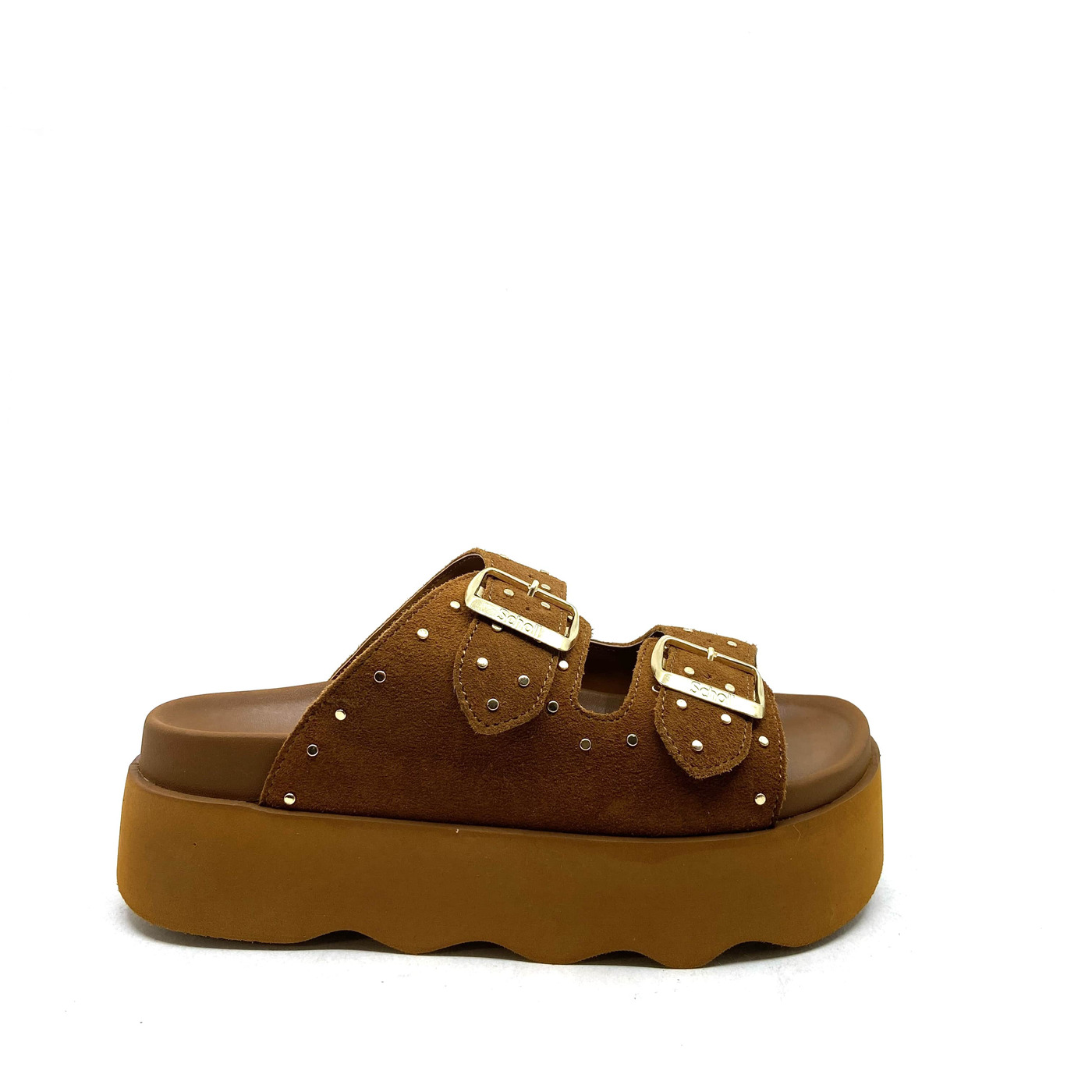 Scholl slipper bruin