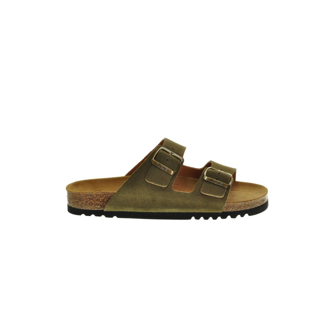 Scholl slipper kaki