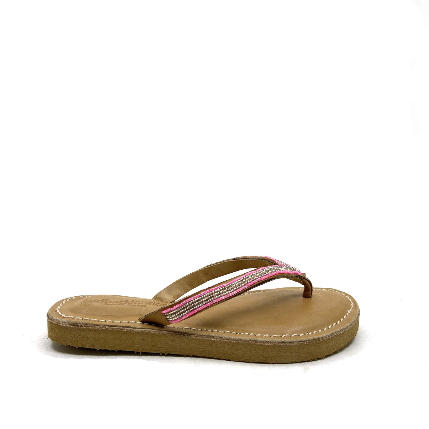 Laidback London slipper roze