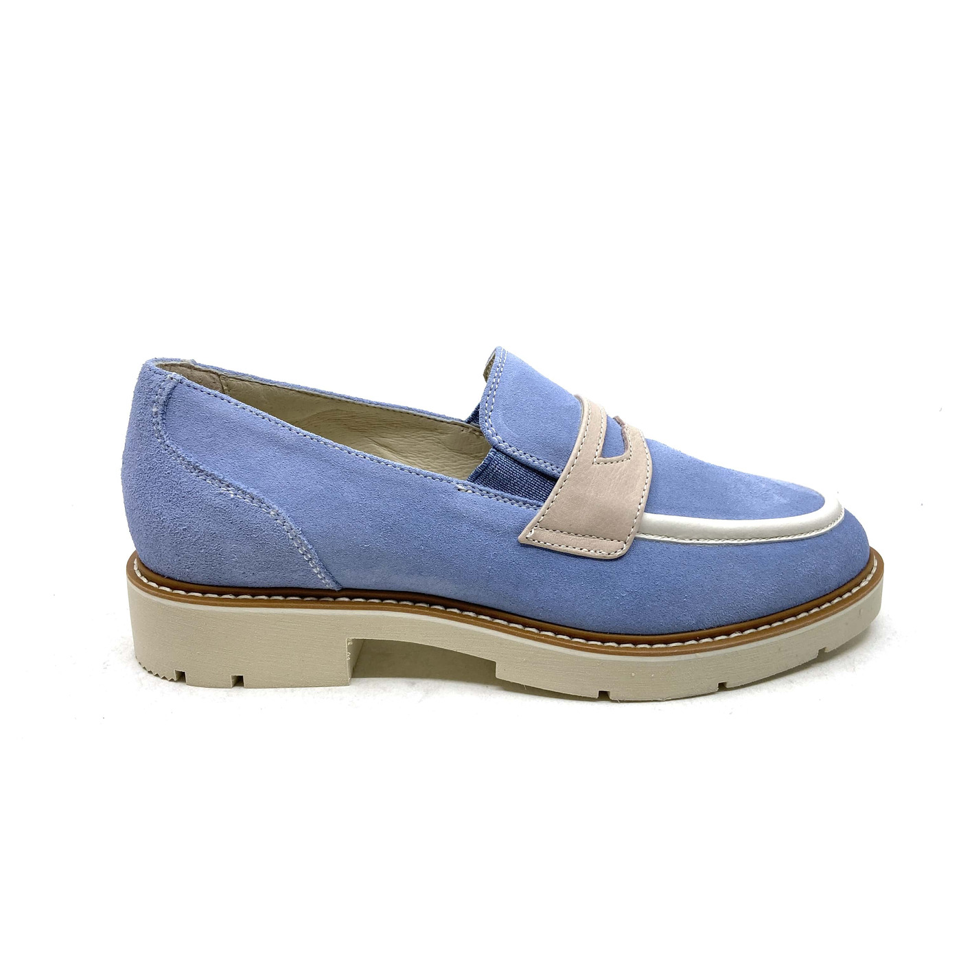 DLSport moccasin blauw