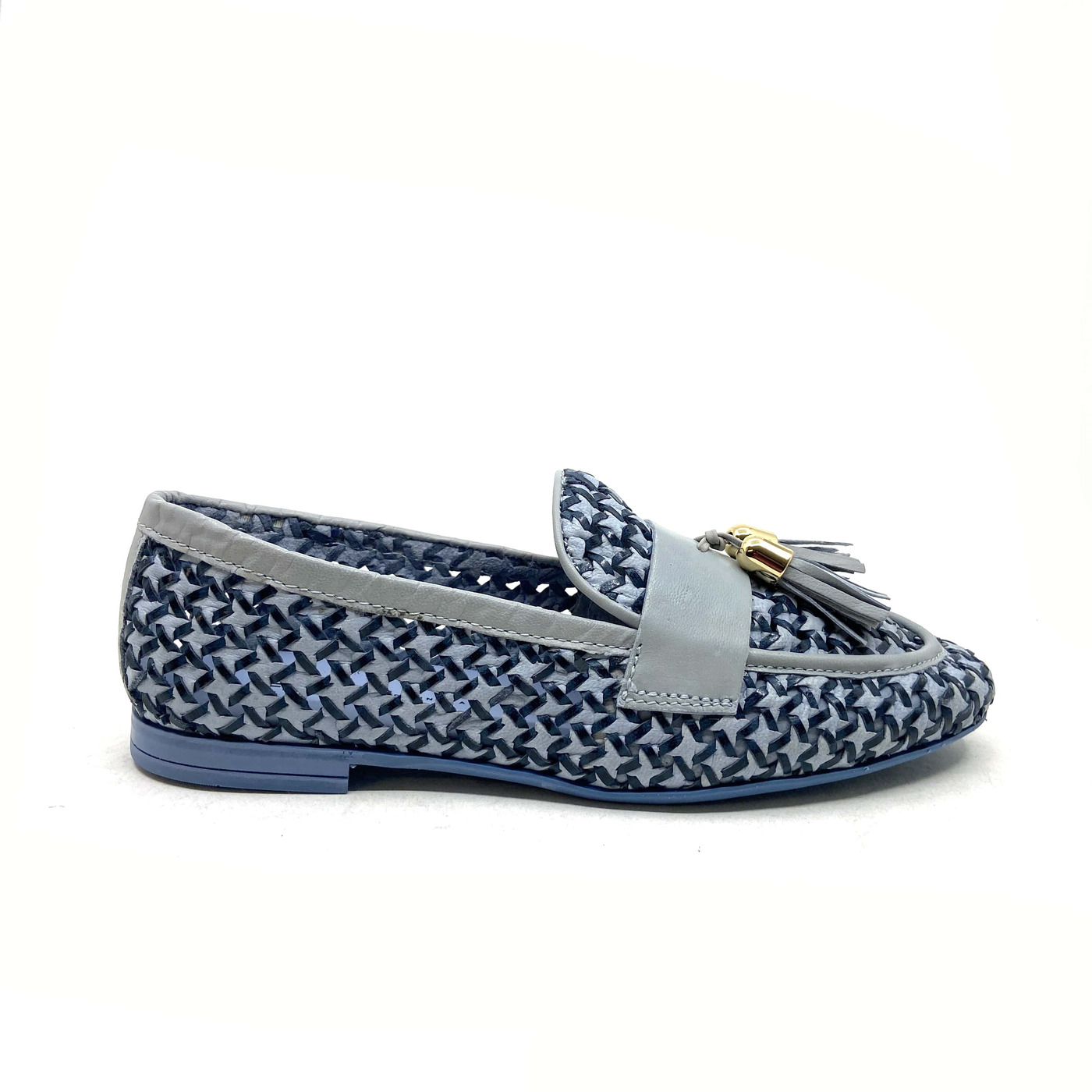 FRAU moccasin blauw