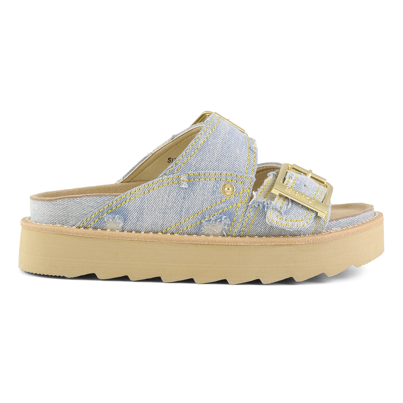 COLORS OF CALIFORNIA slipper jeans