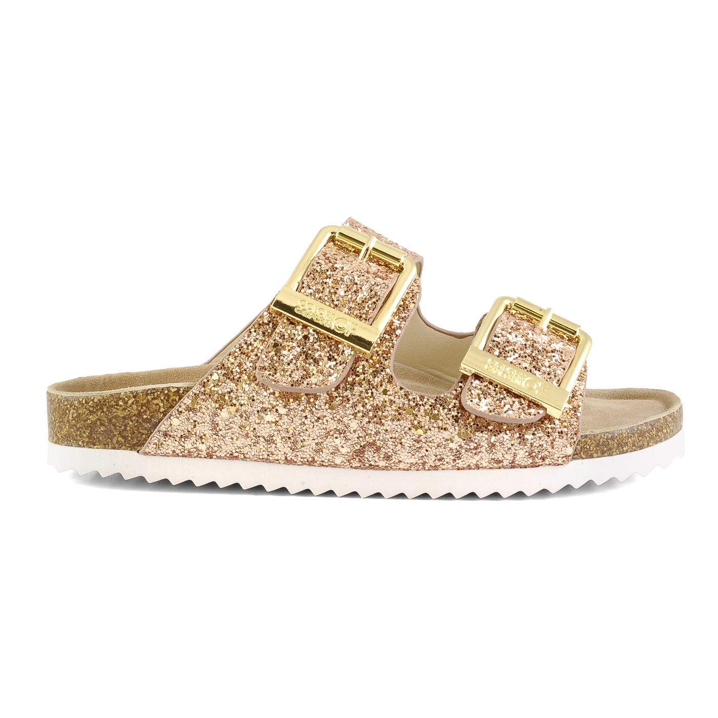 COLORS OF CALIFORNIA slipper goud