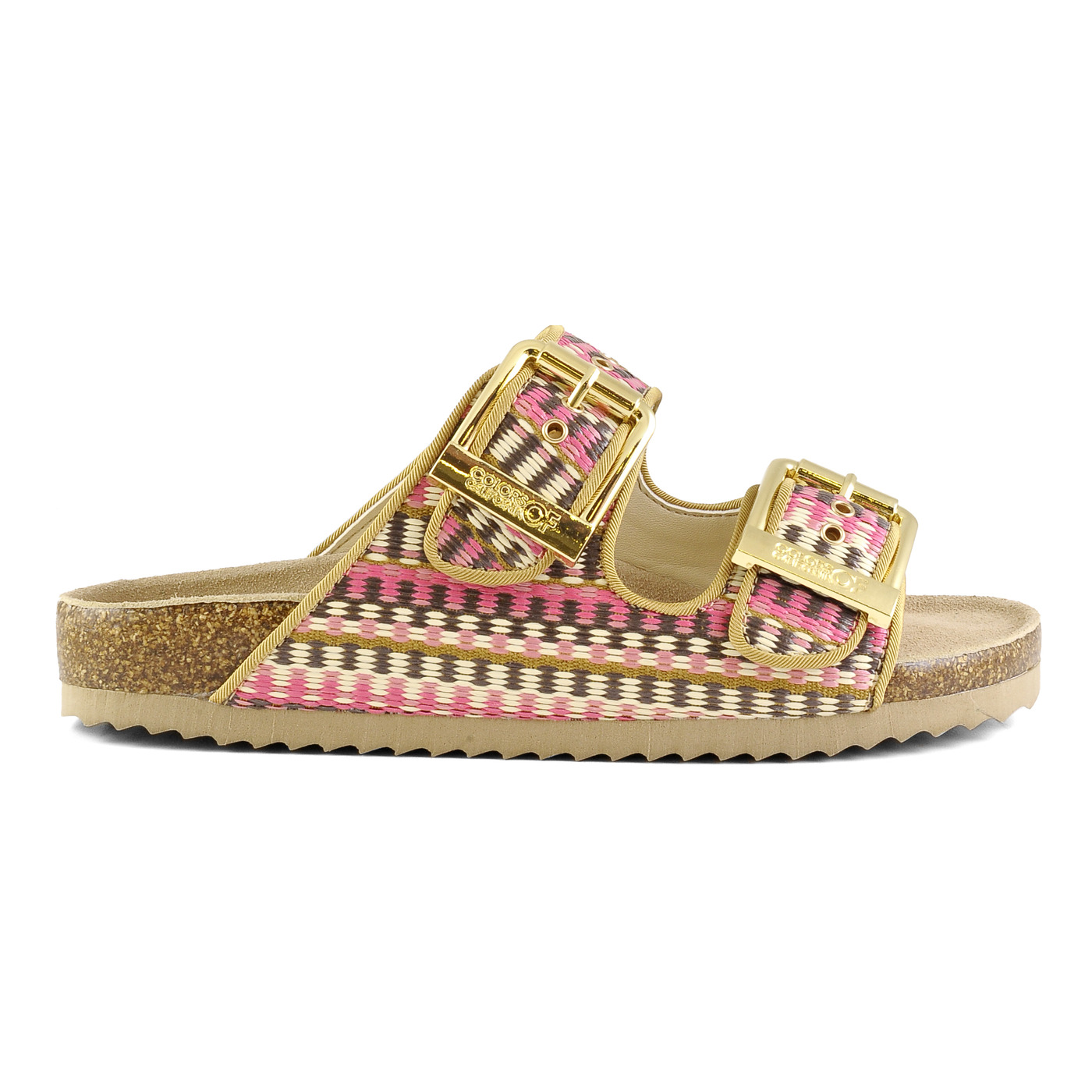 COLORS OF CALIFORNIA slipper roze