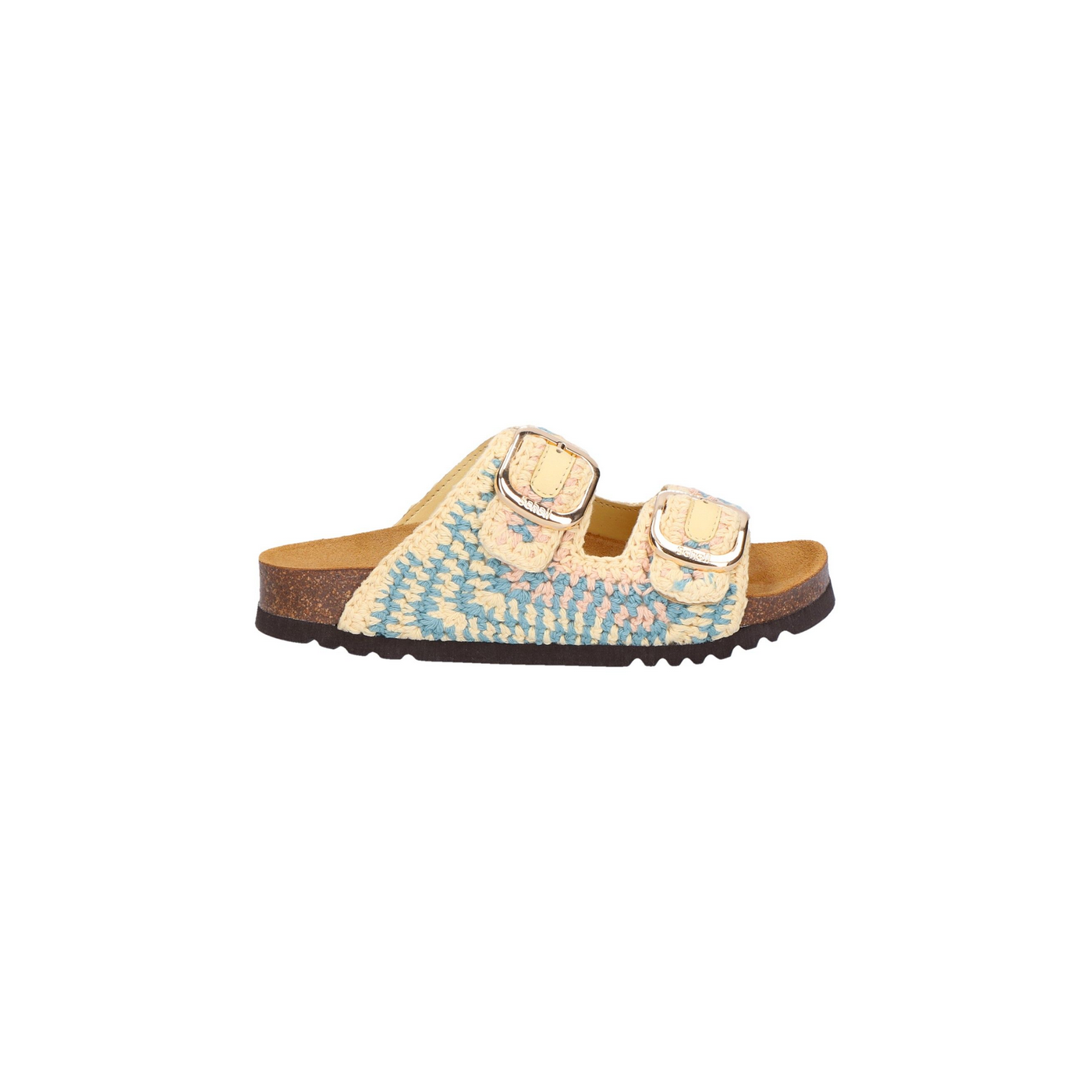 Scholl slipper blauw