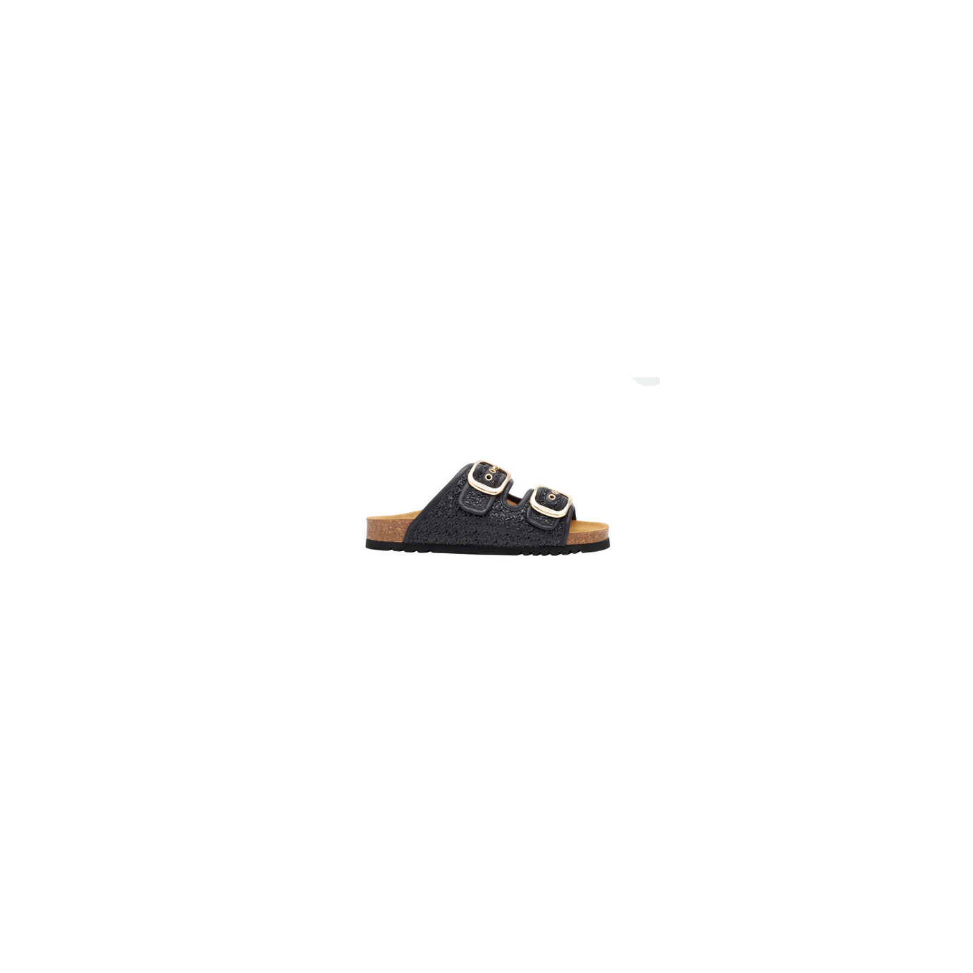 Scholl slipper zwart