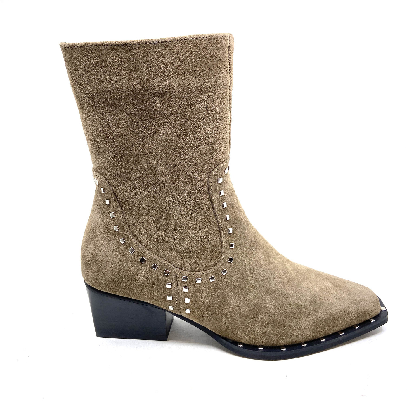 Noa Harmon enkellaars beige