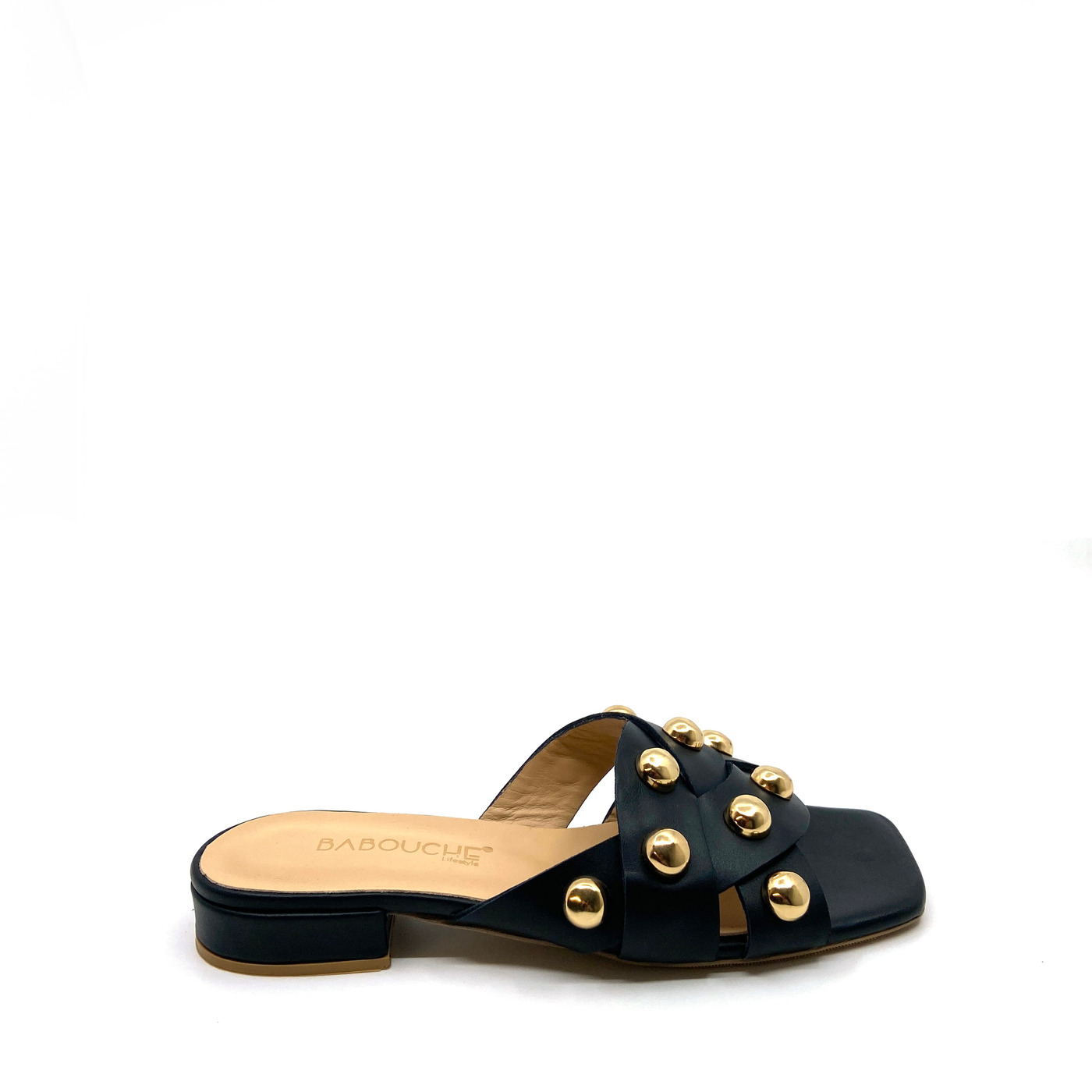 BABOUCHE slipper zwart