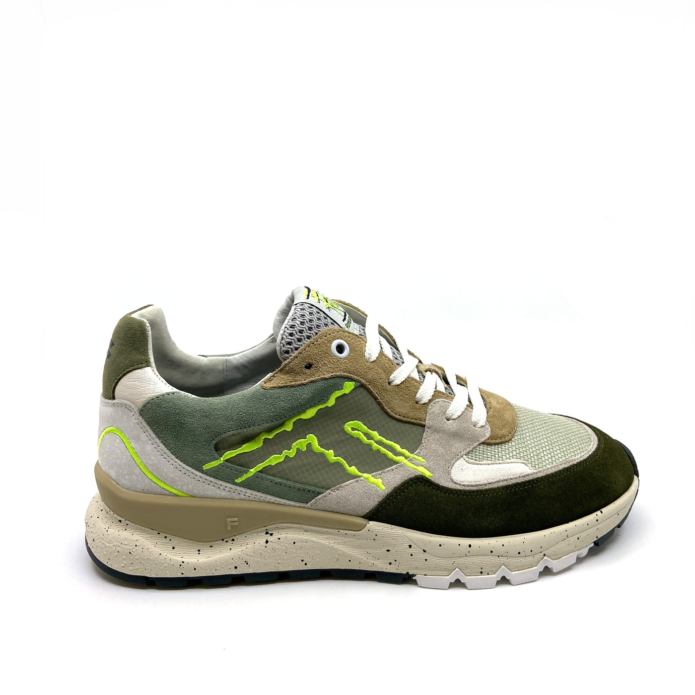Floris Van Bommel sneaker groen