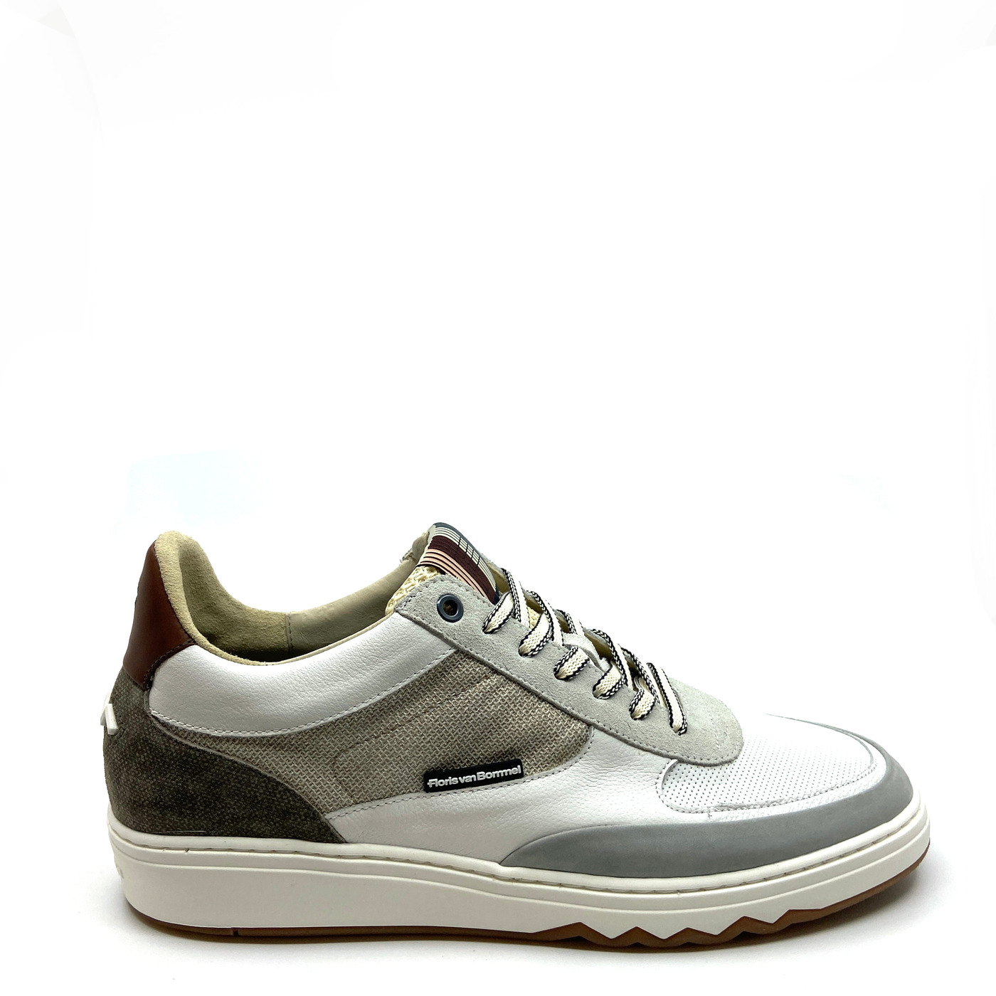 Floris Van Bommel sneaker wit