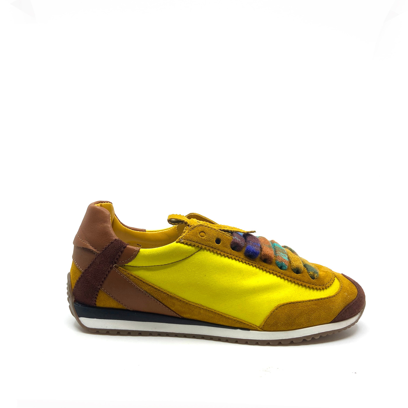 Cromier sneaker geel