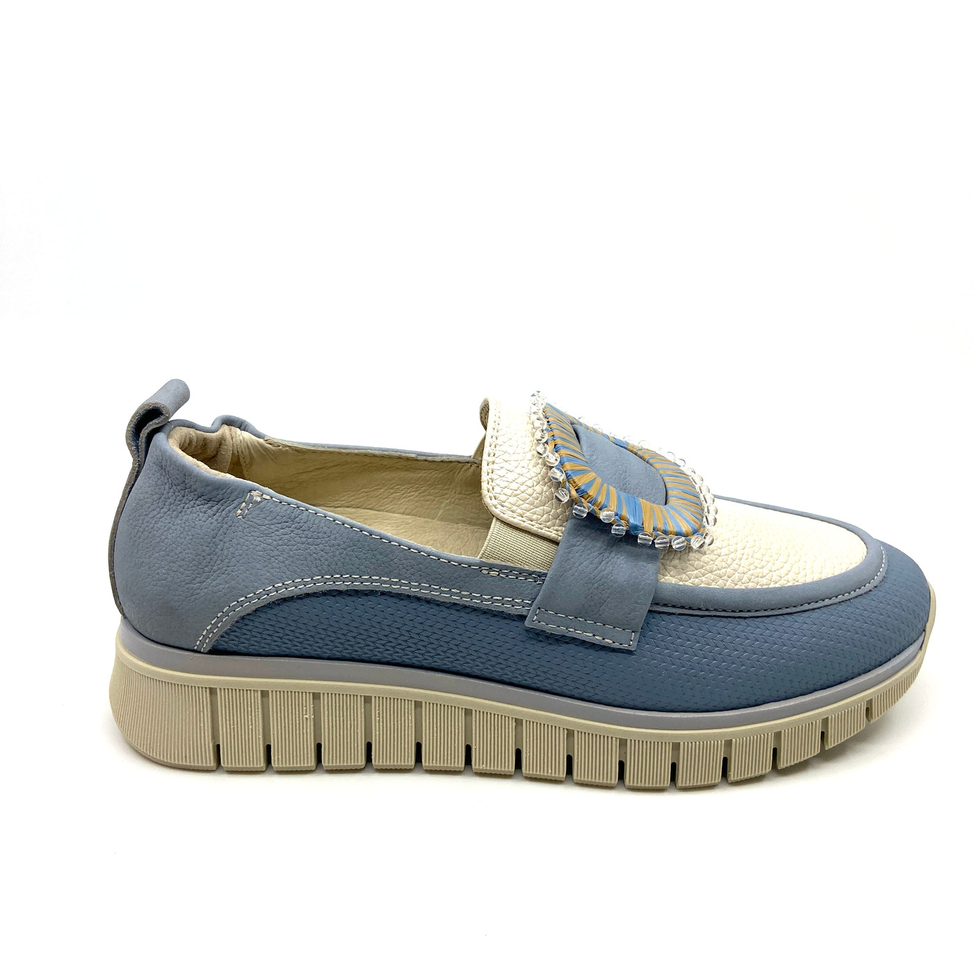 DLSport moccasin blauw