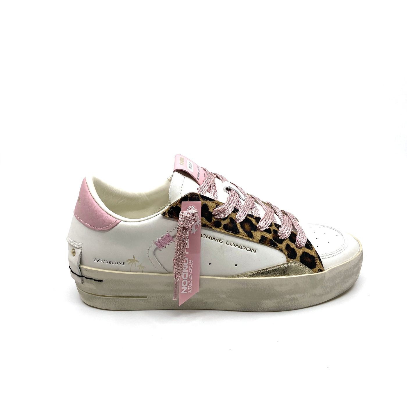 CRIME LONDON sneaker wit CRIME LONDON sneaker wit