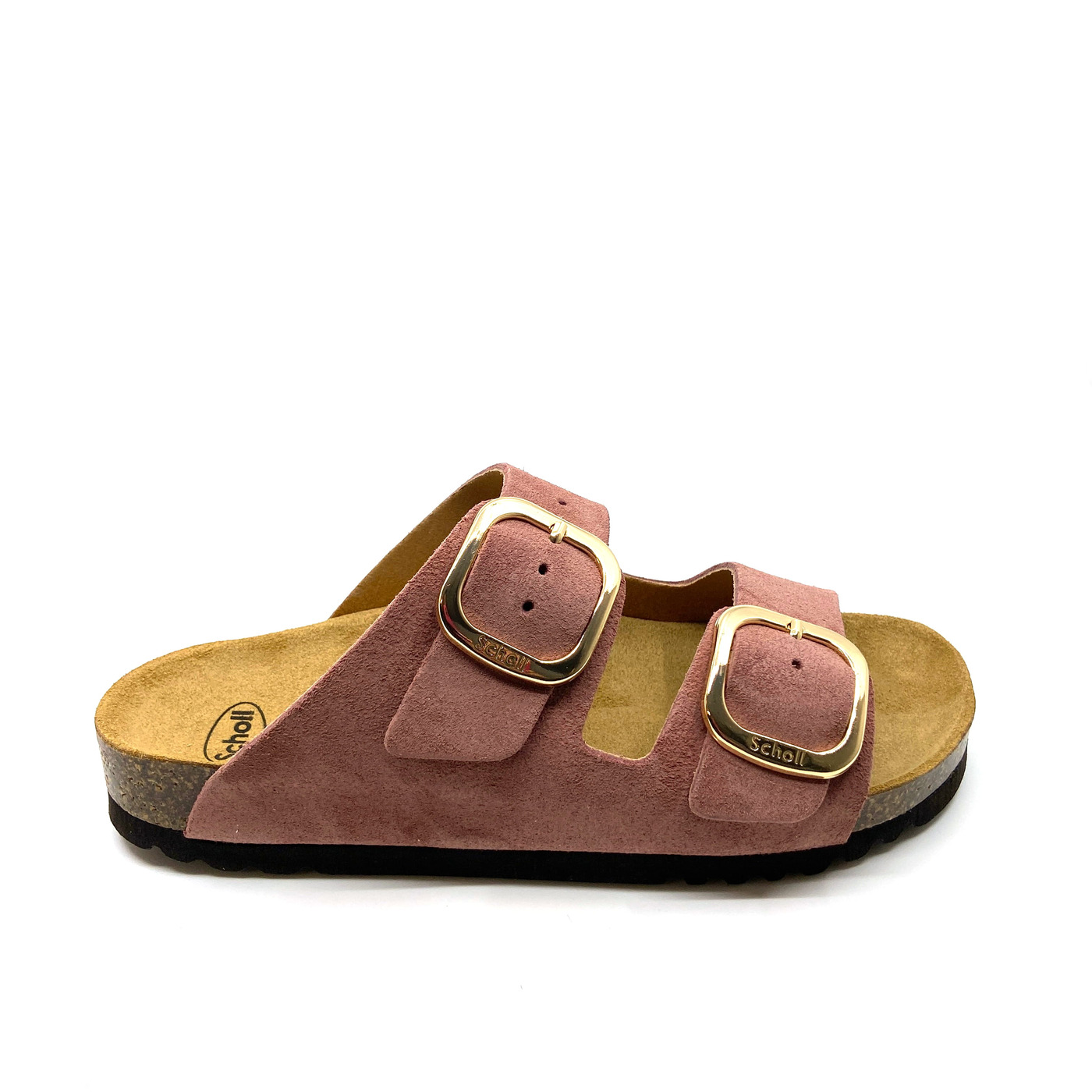 Scholl slipper rood