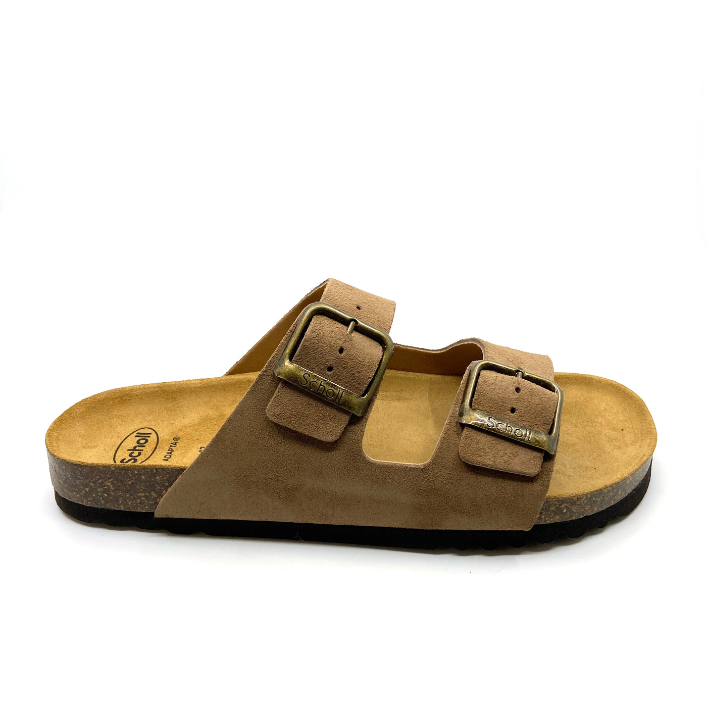 Scholl slipper bruin