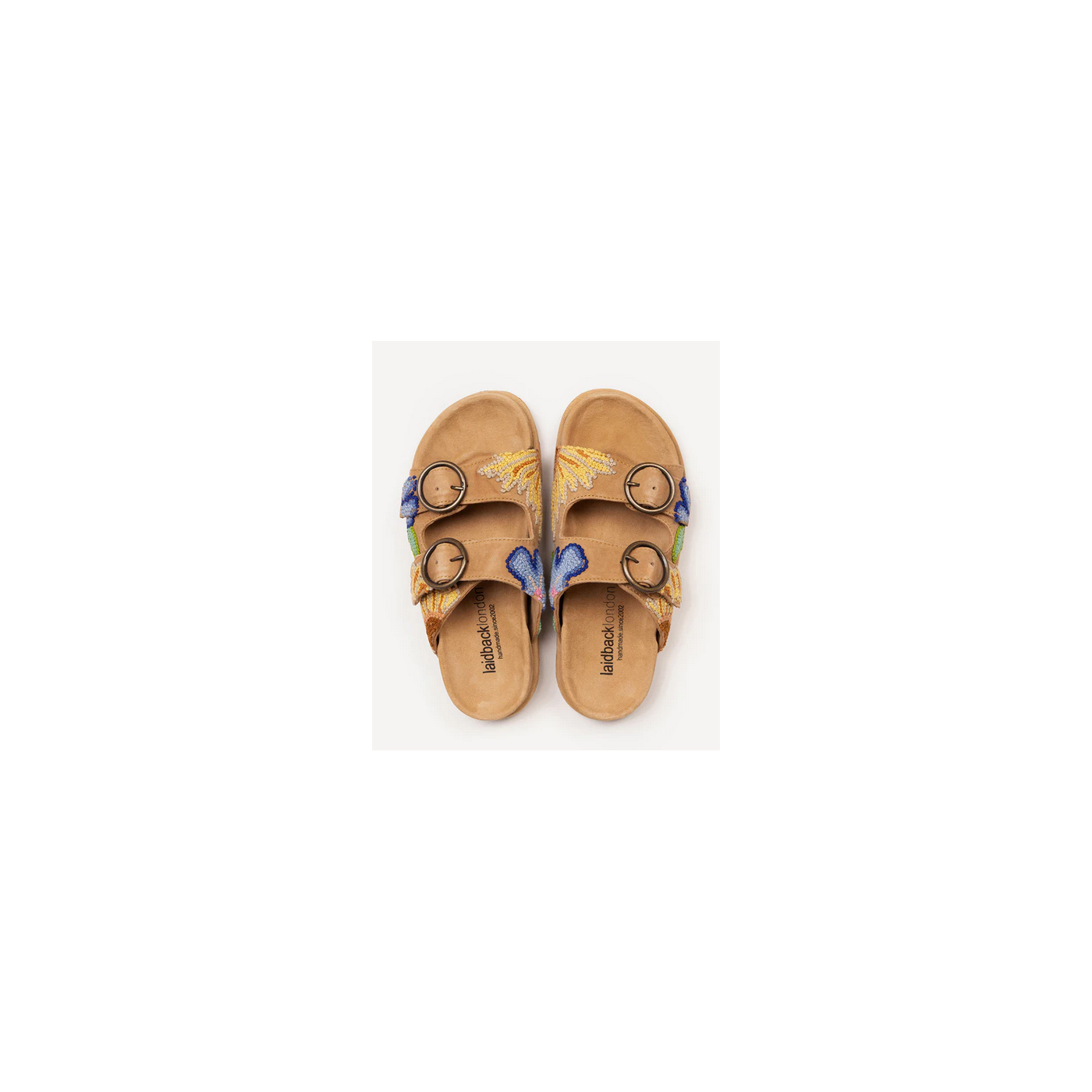 Laidback London slipper bruin