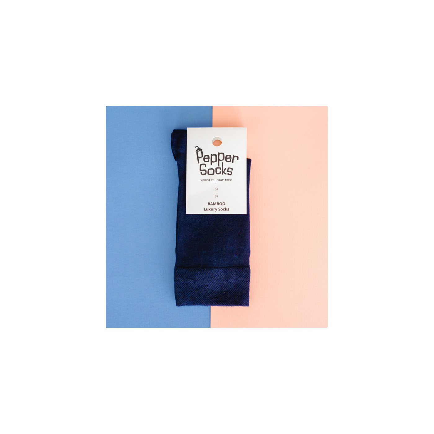 Pepper Socks dames blauw Pepper Socks dames blauw
