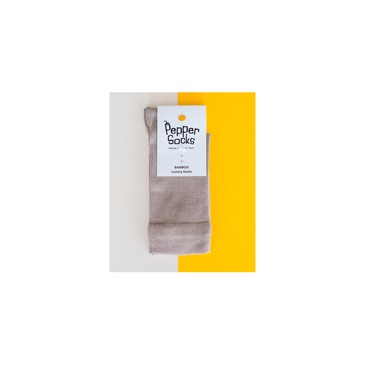 Pepper Socks dames beige