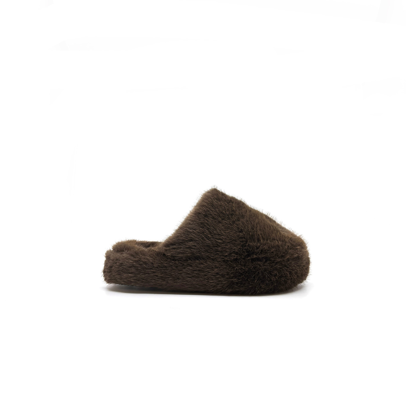 Scholl pantoffel bruin